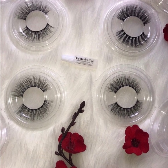 Natural Style Lash Set with glue - Picture 2 of 4